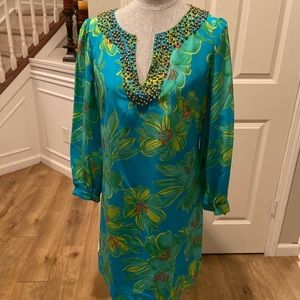 Lilly Pulitzer Seamus Print Dress 10 NWT
